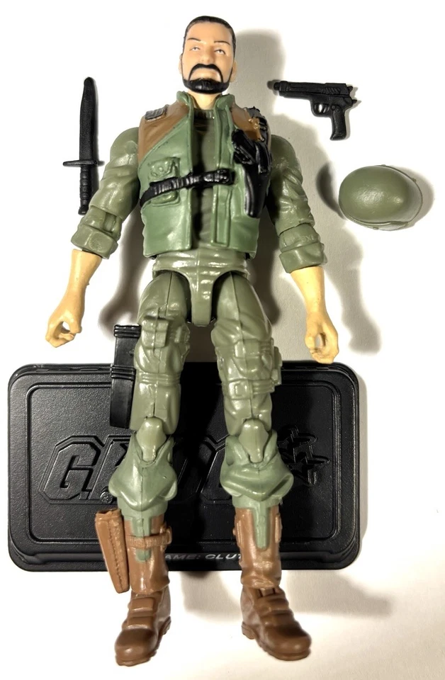GI Joe DOUBLE CLUTCH v3 2008 25th VAMP Driver 3.75" - Image 1 of 1