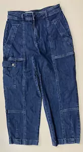 ANTHROPOLOGIE PILCRO BARREL JEANS HOSE BLUE DENIM 28 - Bild 1 von 7