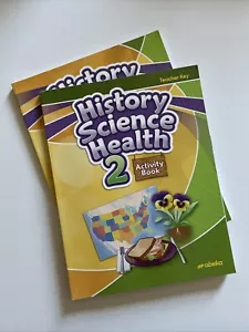 Abeka History Science Health 2 Activity Book Student And Teacher Grade 2 - Picture 1 of 11