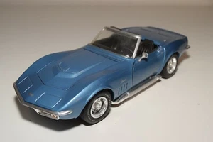 A19 1:18 REVELL CHEVROLET CORVETTE STINGRAY 1969 MET. BLUE NEAR MINT CONDITION - Picture 1 of 7