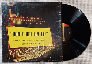 JOHNNY LUCAS Don't Bet On It Private Obscure Problem Gambling Spoken Word LP EX - Picture 1 of 1