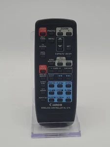 Canon Wireless Controller Camcorder Remote Control WL-D75 Black - Tested - Picture 1 of 5