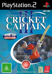 International Cricket Captain III 3 Playstation 2 Game PS2 Rare + Booklet - Picture 1 of 1