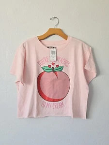 Hot Topic Peaches & Cream kurzes T-Shirt - Bild 1 von 3