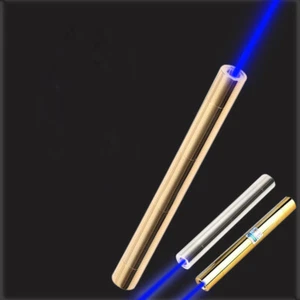 1 MW 450 nm einstellbarer Fokus blau Laserpointer sichtbarer Lichtstrahl - Bild 1 von 10