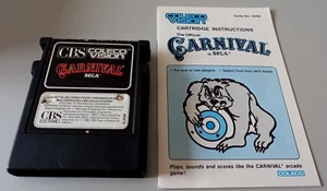 Cartouche de jeu "Carnival" pour COLECOVISION en loose + notice anglais n°7460P - Foto 1 di 5