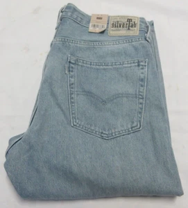 Levi's SilverTab Men's Denim Straight Fit 100% Cotton Jeans Size 34/30 - Picture 1 of 3