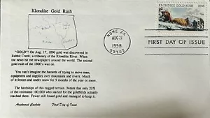 Aristocrats 3235 Klondike Gold Rush Nome Alaska Gold Prospector 100th Ann - Picture 1 of 1