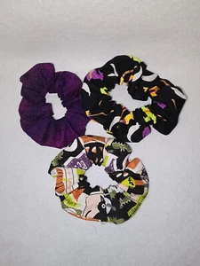 Neu Handarbeit Frauen Mädchen Halloween Scrunchie Set Haargummi Standard - Bild 1 von 1