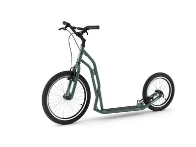Yedoo Steel S2016 Tretroller green der Sport Roller für Erwachsene und Kids  - Bild 1 von 4