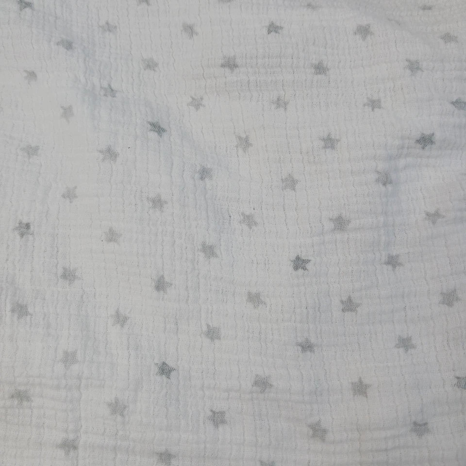 Funda Almohadilla Cambiadora aden + anais Essentials, 100% Algodón Muselina Suave Gris Estrellas Foto 1 de 4