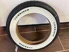 Tire Duro 12 1/2 x 2 1/4" Black/White Side Wall Lowrider Raised Letter 