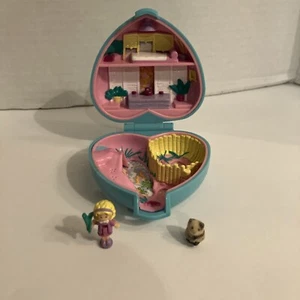 Vintage Polly Pocket Pretty Pandas Compact Pet Parade Bluebird Near Compl 1993 LESEN - Bild 1 von 13