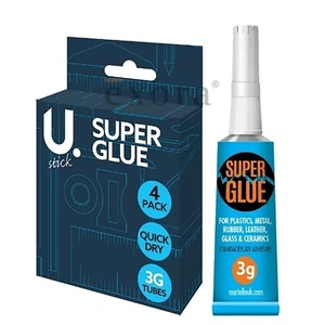 Genuine Super Glue Products: Multi-Purpose Super Glue and Gel, Strong Adhesive - Picture 1 of 8