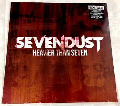 SEVENDUST "Heavier Than Seven" LP Color Vinyl Black Red Spl RSD Record Store Day Foto 1 de 4