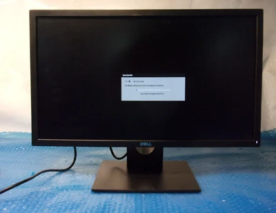 Dell E2417H 24" FHD 1080p IPS LED Monitor HDMI, DP VGA & POWER CORD - Image 1 of 4