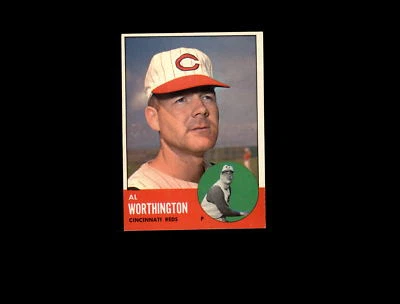 1963 Topps 556 Al Worthington EX-MT #D765055 - Image 1 of 2