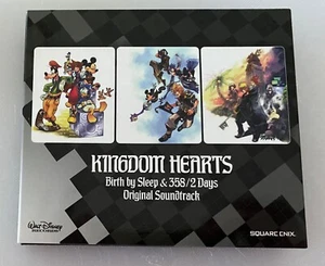 KINGDOM HEARTS Birth by Sleep & 358/2 Days Original Soundtrack SQEX10213 2011 NM - Foto 1 di 24