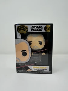 FUNKO POP! PIN: Star Wars - Count Dooku [neues Spielzeug] Pin, Vinyl Figur kostenloser Versand! - Bild 1 von 1