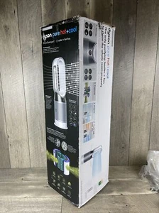 Dyson HP04 Pure Hot+Cool Link Air Purifier Heater & Fan Silver COMPLETE SET NEW - Picture 1 of 13