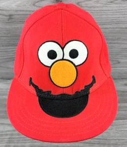 Vintage Seasame Street Elmo Hat Cap OSFM All Over Print Mens Y2k - Picture 1 of 12