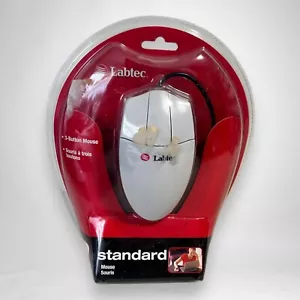 Labtec Standard 3 Button Corded PS/2 Mouse Sealed - Picture 1 of 5