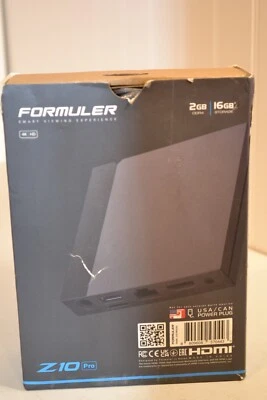 Transmisor multimedia Formuler Z10 pro 4K doble banda 5G Android OTT 16 GB 2 GB DDR4 Foto 1 de 4