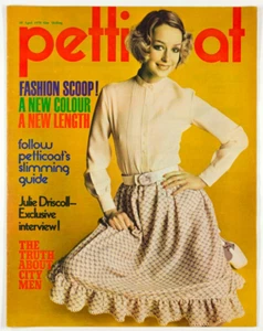 JULIE DRISCOLL Led Zeppelin BIBA Petticoat magazine April 1970 Mary Quant QUOROM - Picture 1 of 1