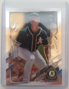 2021 Topps Chrome Ben Baller Edition #62 Matt Chapman Ships Fast - Picture 1 of 2