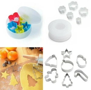 Weihnachten Keksausstecher Set Blume Herz Stern Formen Backen Schokolade Kuchenform - Bild 1 von 10