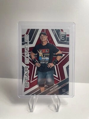 2023 Panini Donruss Elite WWE - Star Status #10 John Cena 65/99 - Image 1 of 2