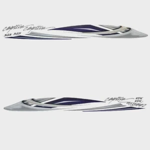 Rinker Boat Graphic Decals 218615 | 282 Captiva Gray Stickers (Kit) - Foto 1 di 3