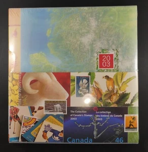 *Kengo* SEALED 2003 Canada Post Annual Souvenir Stamp Collection CV$100 FV$36.15 - Imagen 1 de 2