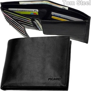 PICARD Herren-Geldbeutel & Box, Geldbörse Portemonnaie Geldtasche Portmonai NEU - Bild 1 von 5