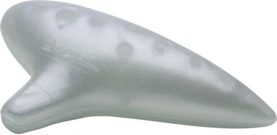 NIGHT Night Ocarina Plastic Alto C Tone White - Image 1 of 2