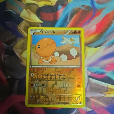 Pokemon 2012 Moderate Play Trapinch Boundaries Crossed REVERSE 83/149 Card - Image 1 of 2