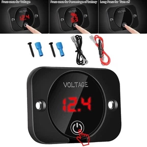 Car Pictures Display Type REVERSE CONNECTION PROTECTION Volt Meter Volt Meter - Picture 1 of 12