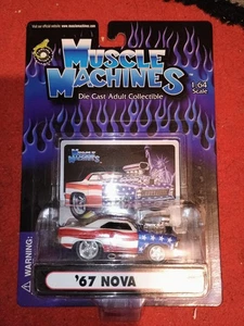 Muscle Machines 1:64 Diecast 67 Nova 02-76 - Picture 1 of 2