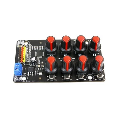 Acht-Wege-Servocontroller-Roboterarm-Testplatine, Treiberknopf, 8-Wege-PWM-2962 - Bild 1 von 4