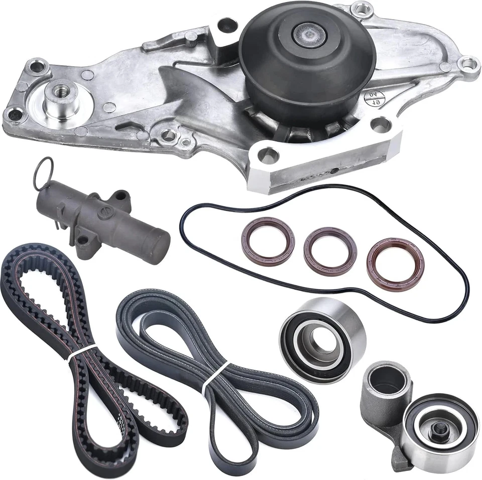 Timing Belt Kit with Water Pump Compatible with 2003-2018 Honda Accord Crosstour - Image 1 of 4