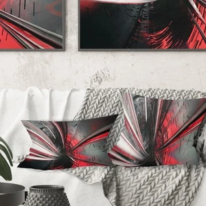 Designart 'Fractal 3D Deep into Middle' Throw Pillow - Picture 1 of 20