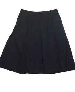 Vintage 90s The Limited Skirt Womens Size 4 Pleated Made Korea Minimalist Black - Picture 1 of 5