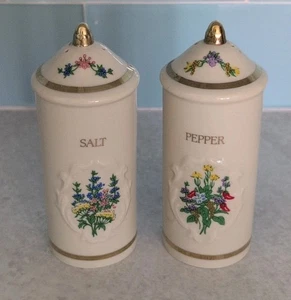 Shaker sale e pepe vintage The Lenox Spice Garden 1994 fine porcellana🧂 - Foto 1 di 14
