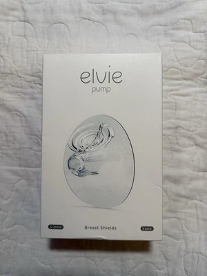 NUEVO Caja abierta Elvie Pump protectores mamarios - 2 piezas - 21 mm - transparente #0066 Foto 1 de 4