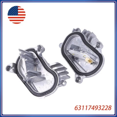 2 X FOR BMW F80 M3 M4 F32 F82 HEADLIGHT LEFT RIGHT YELLOW ANGEL EYES DRL MODULES - Image 1 of 4