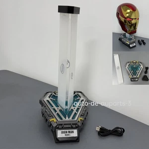 Iron Man Base für MK5 MK7 Mk50 Helm Bluetooth Musik Licht Sockel Dekoration Neu - Bild 1 von 13