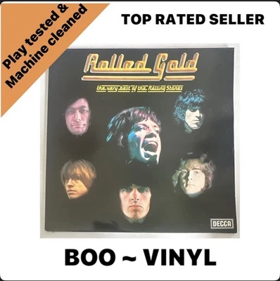 The Rolling Stones Rolled Gold The Very Best Of The Rolling Stones Double LP NM - Image 1 of 4