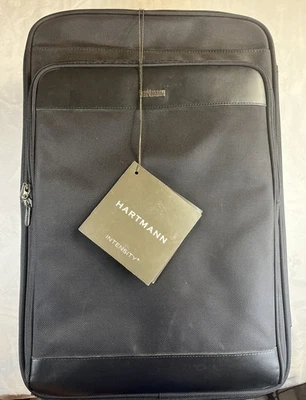 Hartmann Metropolitan Global Carry On 22" Expandable Spinner Suitcase BLACK NEW - Image 1 of 4