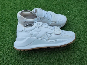 Burberry Ramsey Herren Weiß Leder Sneaker, Gr. 9 UK / 43 EU - Bild 1 von 17