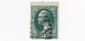 STAMP US SCOTT 147 "Washington" 3 CENT 1870 USED FANCY CANCEL - I - Picture 1 of 1